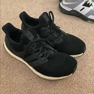 Mens Ultraboost black, Size 8 1/2